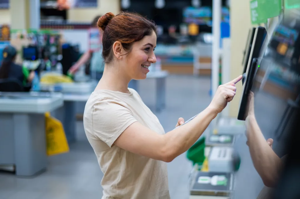 self checkout supermercado